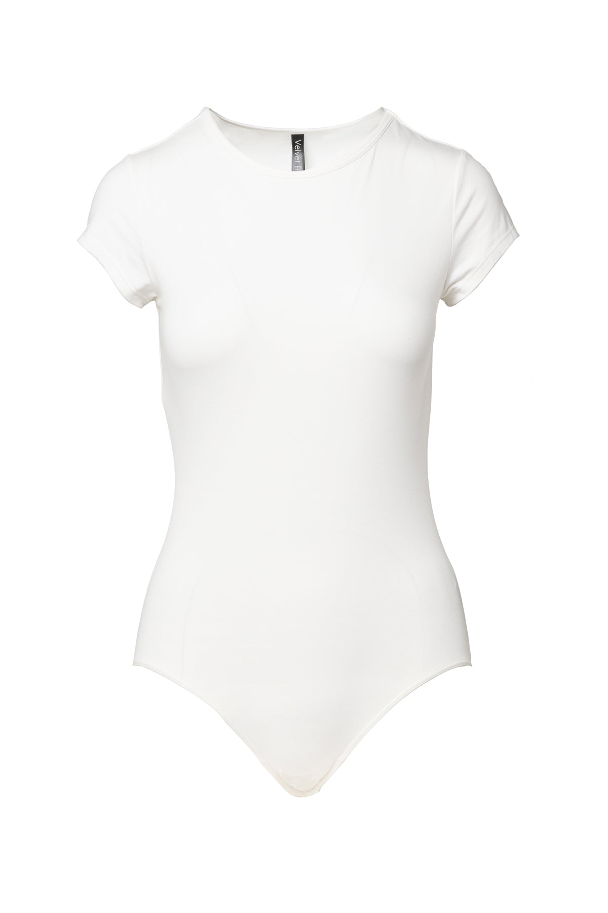 Victoria Short Sleeve Crew Neck Bodysuit